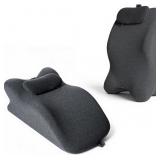 Memory Foam Back Rest Pillow with Neck Sup (1)
