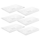 CURTA 5 Pack Food Pan Lids, Full NSF Cover