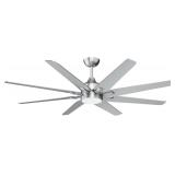 $110 wurzee 72in Ceiling Fan with Light, 3CCT
