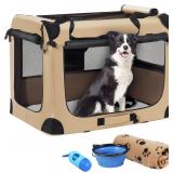 Petprsco Portable Dog Crate 32'x23'x23'