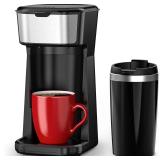 COWSAR Personal Single-Serve Coffee Maker/Mug