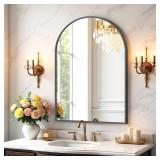 Matte Black 30x20 Bathroom Mirror