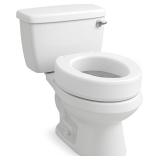 Carex Toilet Seat Riser, 3.5' Raised, 300 lb