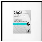 Americanflat 24x24 Frame with Plexiglass Black