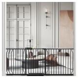 52.8-62.2  baby gate black