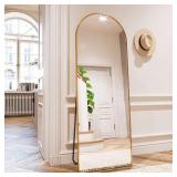 HARRITPURE 53'x21' Arched Full Mirror, Gold