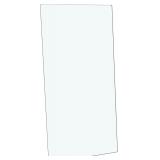 $117 Tempered Glass Tabletop 24x48 Rectangular
