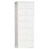 Crestlive 7-Drawer Dresser with Wood Top