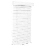 LOTUS & WINDOWARE 2.5' Faux Wood Blind, White