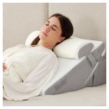 Wedge Pillow Set for After Surgery, Adjustable