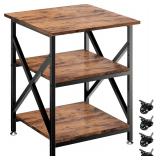 $120 Ollieroo 3-Tier Printer Stand with Wheels