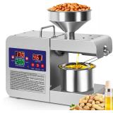 $260 Oil Press 820W Automatic Expeller (S)