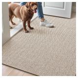 LUMI Ultra Thin Indoor Door Mat 32'x48' Beige