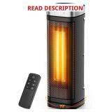 17-Inch Space Heater, 1500W, Thermostat