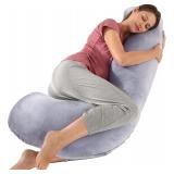BATTOP Pregnancy Pillow with Cooling Cover