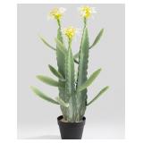 33in Artificial Cactus in Pot, Faux Plant