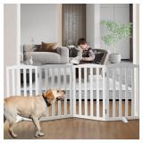 Freestanding Dog Gate, 32' H, 4 Panels