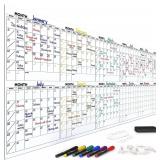 Dry Erase Planner 100'x36'   12-Month