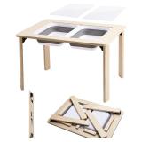$109 Sensory Play Activity Table with Storage Bins