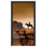 A PLUS MAX 10x20 Picture Frame, Black, 10x20