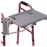 DMI Walker Tray with Two Cup Holders (16x11.8)