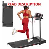 $140 MCRG Walking Pad Treadmill Incline 0.6-7.6MPH