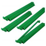 Green Acrylic Mahjong Tile Racks with Pushers