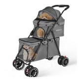 $106 Double Pet Stroller for Dogs and Cats