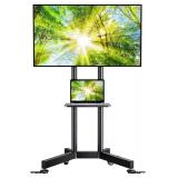 $126 PERLESMITH Rolling TV Stand with Wheels