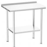 $125 Stainless Steel Prep Table 24x36, Outdoor