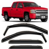 Voron In-Channel Rain Guards 4P Silverado