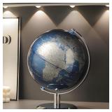 World Globe with Stainless Stand, 8' Globe