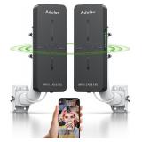 $204 WiFi 6 Wireless Bridge, Dual Band 5KM, IP65