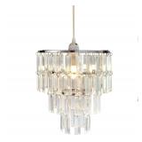 Plug in Chandelier Pendant Light with Switch