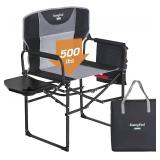 SUNNYFEEL Camping Directors Chair 500 LBS