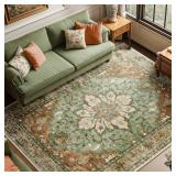Area Rugs 8x10 Washable Non-Slip Rug