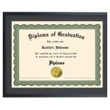 LTYHHK 14x18 Diploma Frame Black Mat