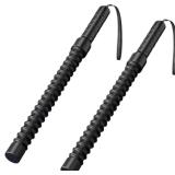 2Pcs Battle Ropes for Home Gym, Black Rope