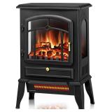 $109 ZAFRO Electric Fireplace Stove 1000W/1500W