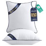 Utopia Bedding Pillow Inserts 24x24 (2) White