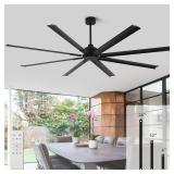 $249 96-Inch Industrial Ceiling Fan with 8 Blades
