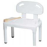 Carex Tub Transfer Bench with Backrest