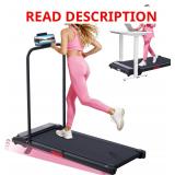 $140 Walking Pad with Incline 3.0HP, 0.6-7.6MPH