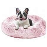 JOLLYVOGUE Calming Dog Bed, Medium, Anti-An