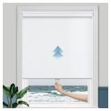 Persilux Cordless Roller Shades 28x72 White