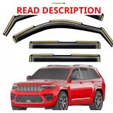 Jeep Grand Cherokee Rain Guards 2022-2025 4pcs