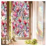 3pk 17 x 78.74 Inch Stained Glass Window Film