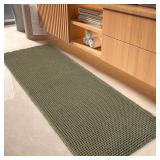 tchdio Waffle Bath Mat-Runner Rug, 2' x 6'
