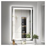 $114 LED Bathroom Mirror with Lights