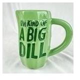 Green Novelty Mug - I'm Kind of a Big Dill